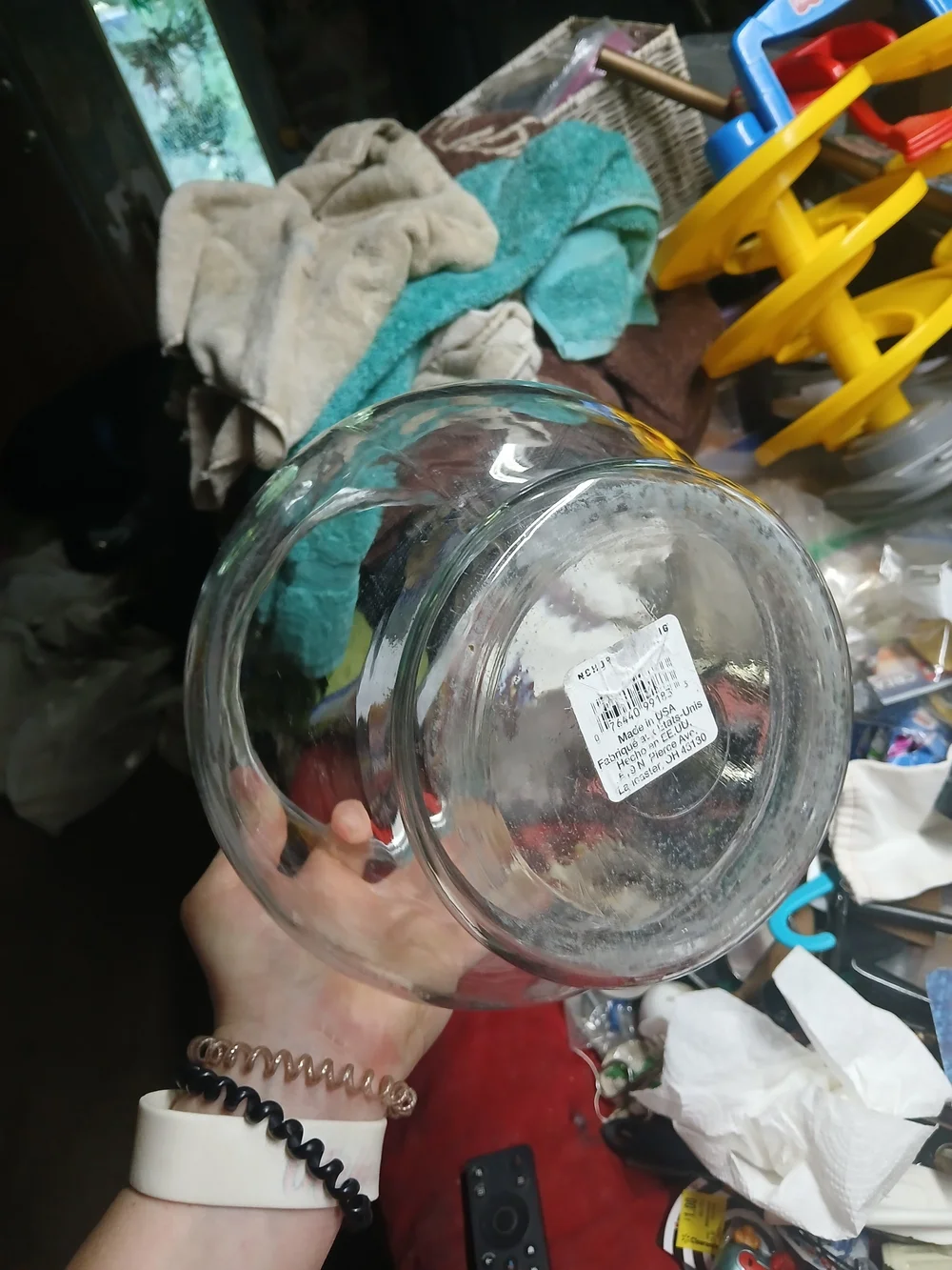 Clear Glass Fish Bowl Aquarium - Transparent Fish Tank